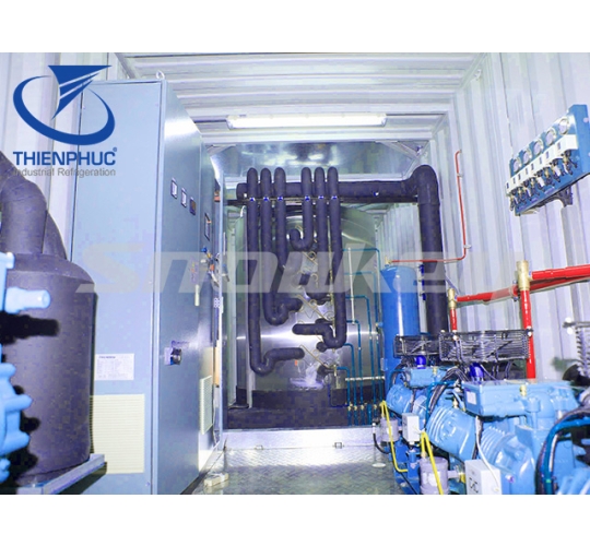 Containerized flake ice machine unit TP-FIP20(20T/D)