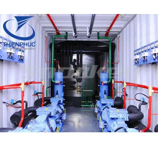 Containerized flake ice machine unit TP-FIP43(43T/D)