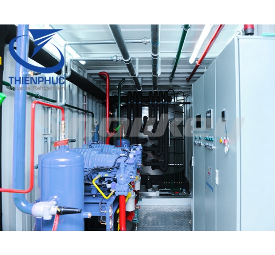 Containerized flake ice machine unit TP-FIP53(53T/D)